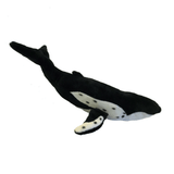 Plush Realistic Humpback Whale Size 52cm/20.5