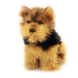 Plush Yorkshire Terrier Size Medium Size Lifelike