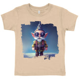 Funny Gnome Toddler T-Shirt - Pilot Kids' T-Shirt - Cartoon Tee Shirt for Toddler