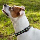 Red Heart Pet Collar - Video Game Dog Collar - Printed Dog Collar