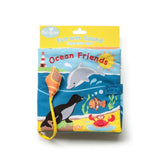 Ocean & Jungle Friends Soft Educational Books, the Animals Make Sounds!  FUN!*