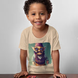Gnome Toddler T-Shirt - Pilot Kids' T-Shirt - Steampunk Tee Shirt for Toddler