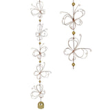 Butterfly & Lotus Quintet Garden Cascade by Woodstock Chimes - The Pink Pigs, Animal Lover's Boutique