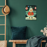 Christmas Themed Wall Picture - Funny Stretched Canvas - Graphic Wall Art