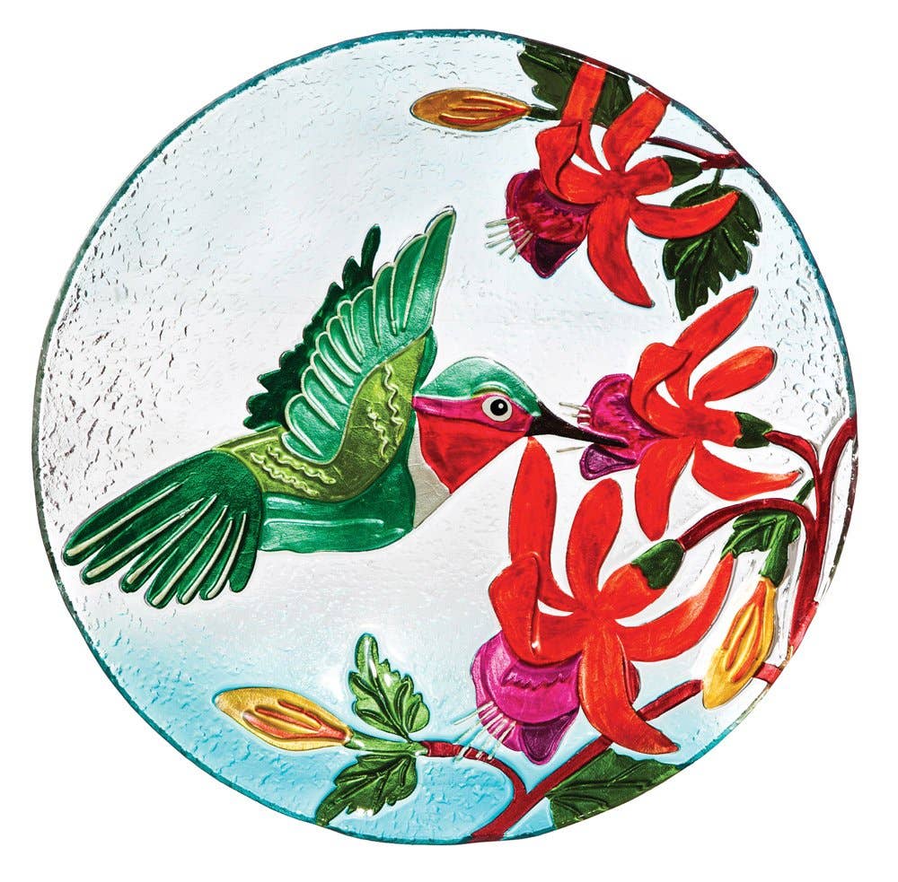 Hummingbird Flutter 18" Birdbath, ( stand sold separately)*