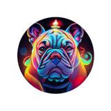 Cute Bulldog Hat Patches - Magic Patches - Art Patch Applique