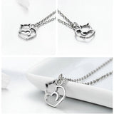 Cat Jewelry Sterling Silver-SET Ring/Necklace/Earrings for the Cat Lovers in Your Life (maybe YOU?)