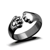 Cute Paw Hugs Ring - Ladies Simple Fashion Jewelry Rings