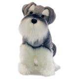 Schnauzer - 35cm Sitting Plush Dog
