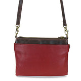 Chala Cross Body Bag CHALA WIENER DOG - MINI CROSSBODY Burgundy or Indigo