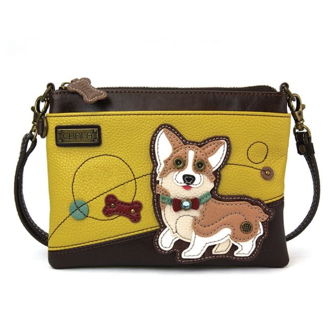 Chala Cross Body Bag CORGI DOG- MINI CROSSBODY by Chala