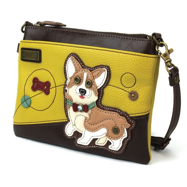 Chala Cross Body Bag CORGI DOG- MINI CROSSBODY by Chala