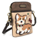 Chala Cross Body Cell Phone Case CORGI DOG Two Styles -CELLPHONE CROSSBODYS