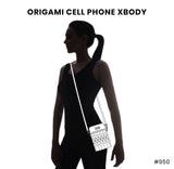 Chala Cross Body Cell Phone Case Origami Cell Phone Crossbody Purse, Your Choice of Keychain!