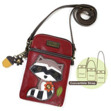 Chala Handbags and Clutches Cell XBody Raccoon Wallet and Handbag Collection by Chala*