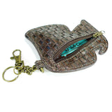 Chala Handbags and Clutches Chala Toffy Dog Collection: Key Chain. Wallet, Cross Body, Cell Phone Wallet*