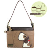 Chala Handbags and Clutches Chala Toffy Dog Collection: Key Chain. Wallet, Cross Body, Cell Phone Wallet*