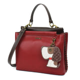 Chala Handbags and Clutches Chala Toffy Dog Collection: Key Chain. Wallet, Cross Body, Cell Phone Wallet*