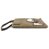 Chala Handbags and Clutches Chala Toffy Dog Collection: Key Chain. Wallet, Cross Body, Cell Phone Wallet*