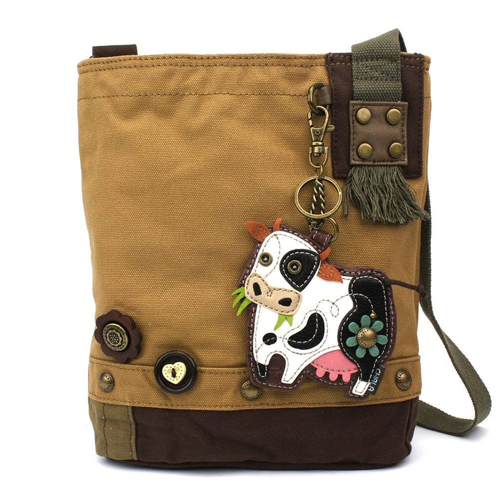 Chala Handbags and Clutches Cow Collection- Wallet, Crossbody Bags & Keychain! Chala Vegan*