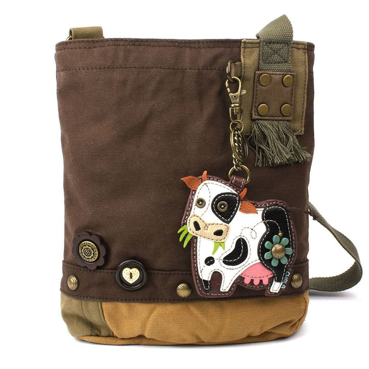 Chala Handbags and Clutches Cow Collection- Wallet, Crossbody Bags & Keychain! Chala Vegan*