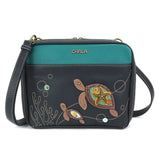 Chala Handbags and Clutches Crossbody Turtle Collection by Chala-Keychain/Cellphone Xbody/Totes