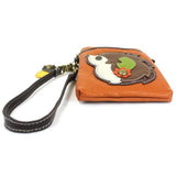 Chala Handbags and Clutches Hedgehog Collection by Chala Keychain Wallet Purse VEGAN