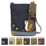 Chala Handbags and Clutches Hedgehog Collection by Chala Keychain Wallet Purse VEGAN