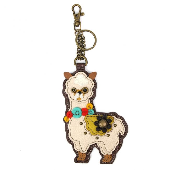 Chala Handbags and Clutches Key Chain Llama Collection of Handbags, Totes, Key Chains by Chala