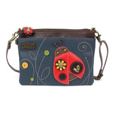 Chala Handbags and Clutches Lady Bug Collection:  Wallet, Key Chain, Crossbody*