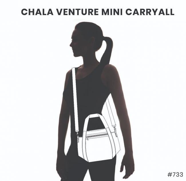 Chala Handbags and Clutches Mini-Carryall Totes by Chala Turtle, Sunflower*