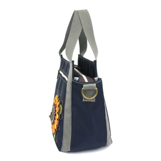 Chala Handbags and Clutches Mini-Carryall Totes by Chala Turtle, Sunflower*