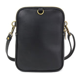 Chala Handbags and Clutches Paw Print Black UNI-Cellphone Crossbody NEW DESIGN! by Chala