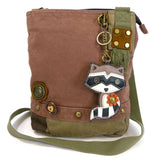 Chala Handbags and Clutches Raccoon Patch Mauve Raccoon Wallet and Handbag Collection by Chala*