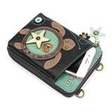 Chala Handbags and Clutches Turtle Collection by Chala-Keychain/Cellphone Xbody/Totes