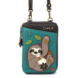 chala Handbags and Clutches Wallet Crossbody SLOTH Collection by Chala:  Wallet, Totes, Backpack, Handbags Vegan