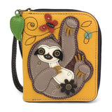 chala Handbags and Clutches Wallet SLOTH Collection by Chala:  Wallet, Totes, Backpack, Handbags Vegan