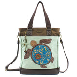 Chala Handbags and Clutches Work Tote Turtle Collection by Chala-Keychain/Cellphone Xbody/Totes