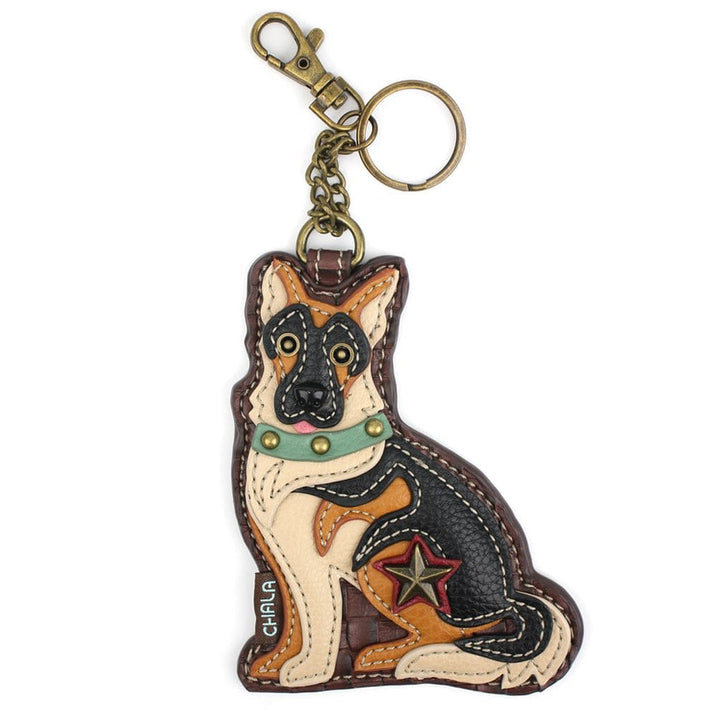 Chala handbags and wallets Keychain Gen 2 German Shepherd Collection!  Keychain, Wallet, Totes, Bags by Chala