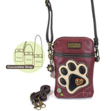 Chala handbags and wallets Paw Print Ivory Collection by Chala