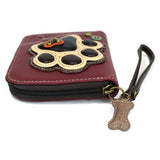 Chala handbags and wallets Paw Print Ivory Collection by Chala