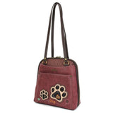 Chala handbags and wallets Paw Print Ivory Collection by Chala