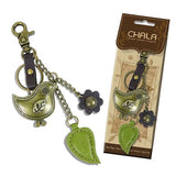 Chala Handbags Charming Keychain Little Bird Venture Collection; Keychains/Crossbody by Chala, Vegan