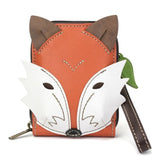 Chala Handbags Cute C Wallet Red Fox Collection by Chala!  Keychain, Crossbody, Wallet*