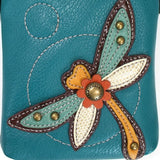 Chala handbags DRAGONFLY Keychain, Wallet and Purse Collection by Chala