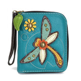 Chala handbags DRAGONFLY Keychain, Wallet and Purse Collection by Chala