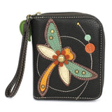 Chala handbags DRAGONFLY Keychain, Wallet and Purse Collection by Chala