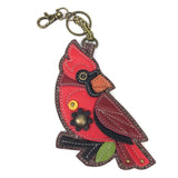 Chala Handbags Keychain Cardinal Collection by Chala VEGAN Wallet, Tote and Keychain