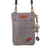 Chala Handbags Paw Print Collection B & W  by Chala Vegan For Pet Lovers!