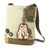 Chala Handbags Sand Tabby Cat PATCH CROSS-BODY - CAT GEN II by Chala